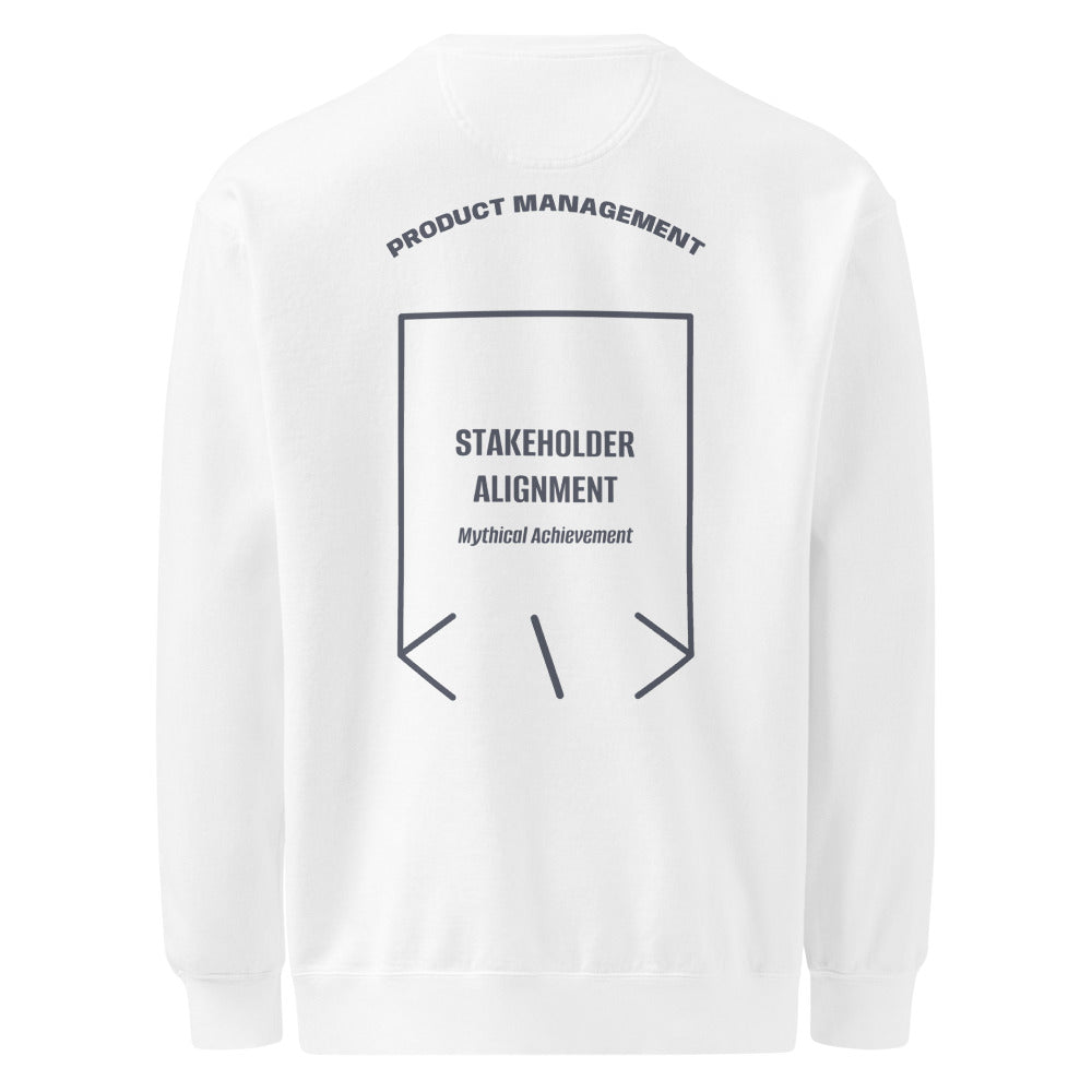 Stakeholder Alignment — White Denim back mockup
