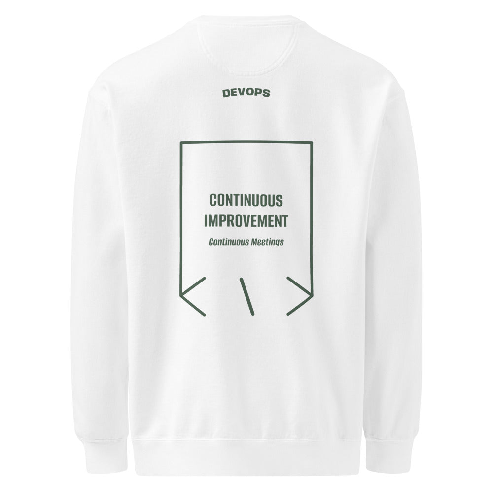 Continuous Improvement — White Blue Spruce back mockup