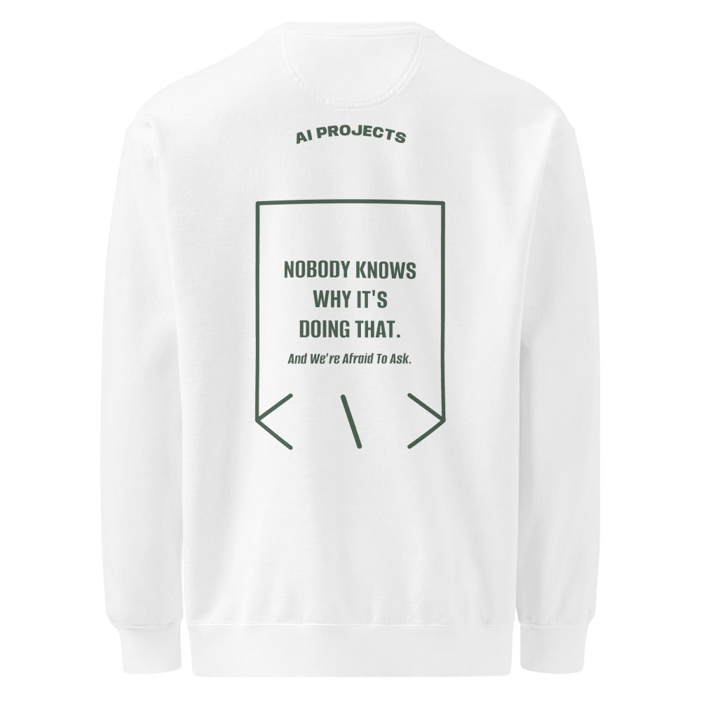 Nobody Knows Why It's Doing That. — White Blue Spruce back mockup