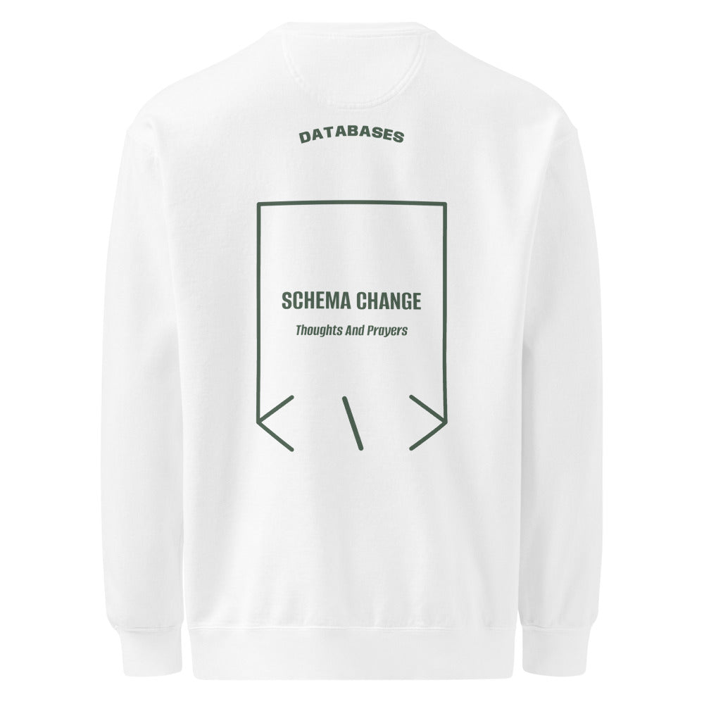 Schema Change — secondary back mockup