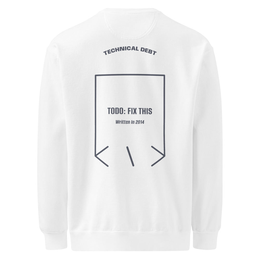 TODO: Fix This — White Denim back mockup