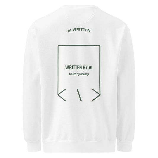 Written By AI — secondary back mockup