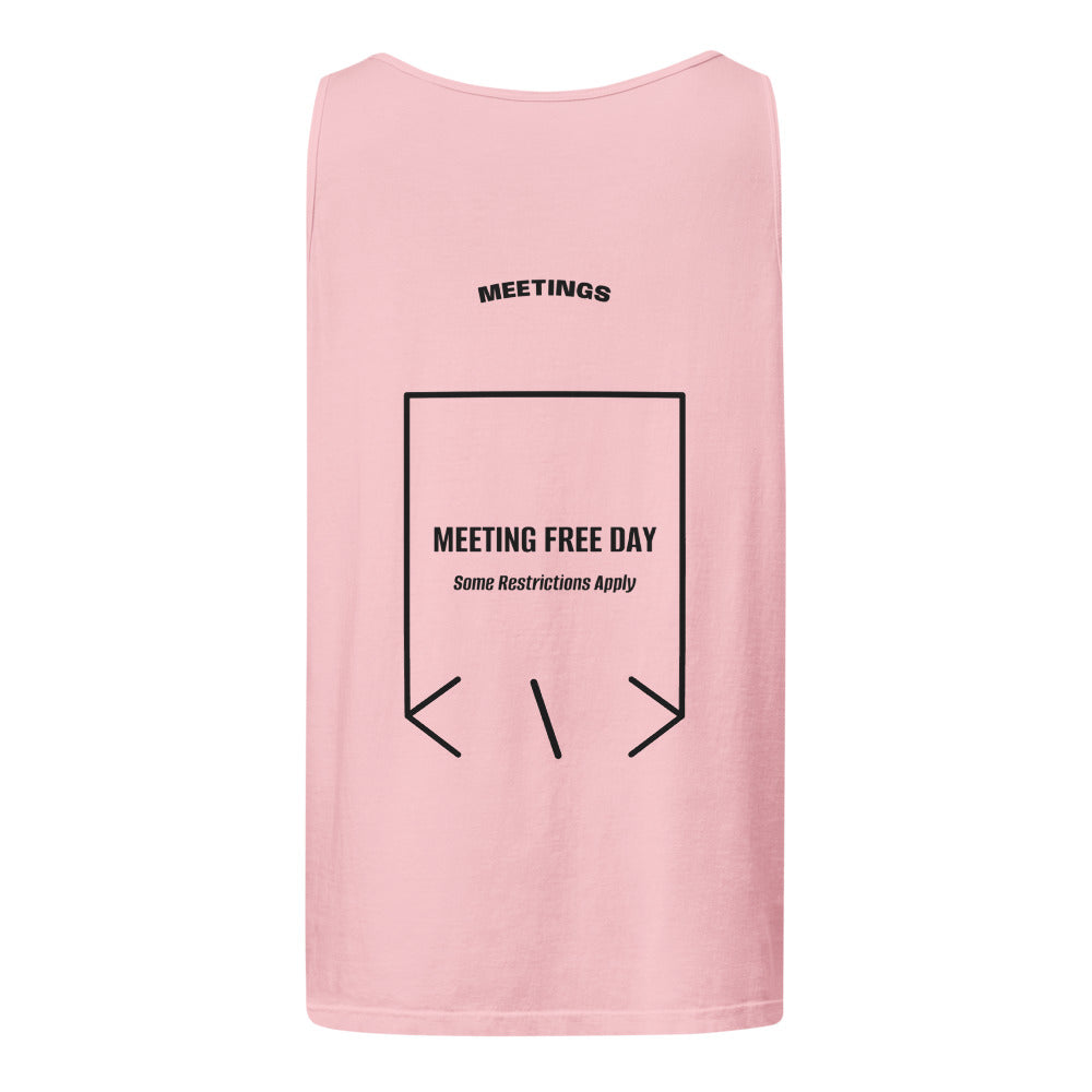 Meeting Free Day — Blossom Black back mockup