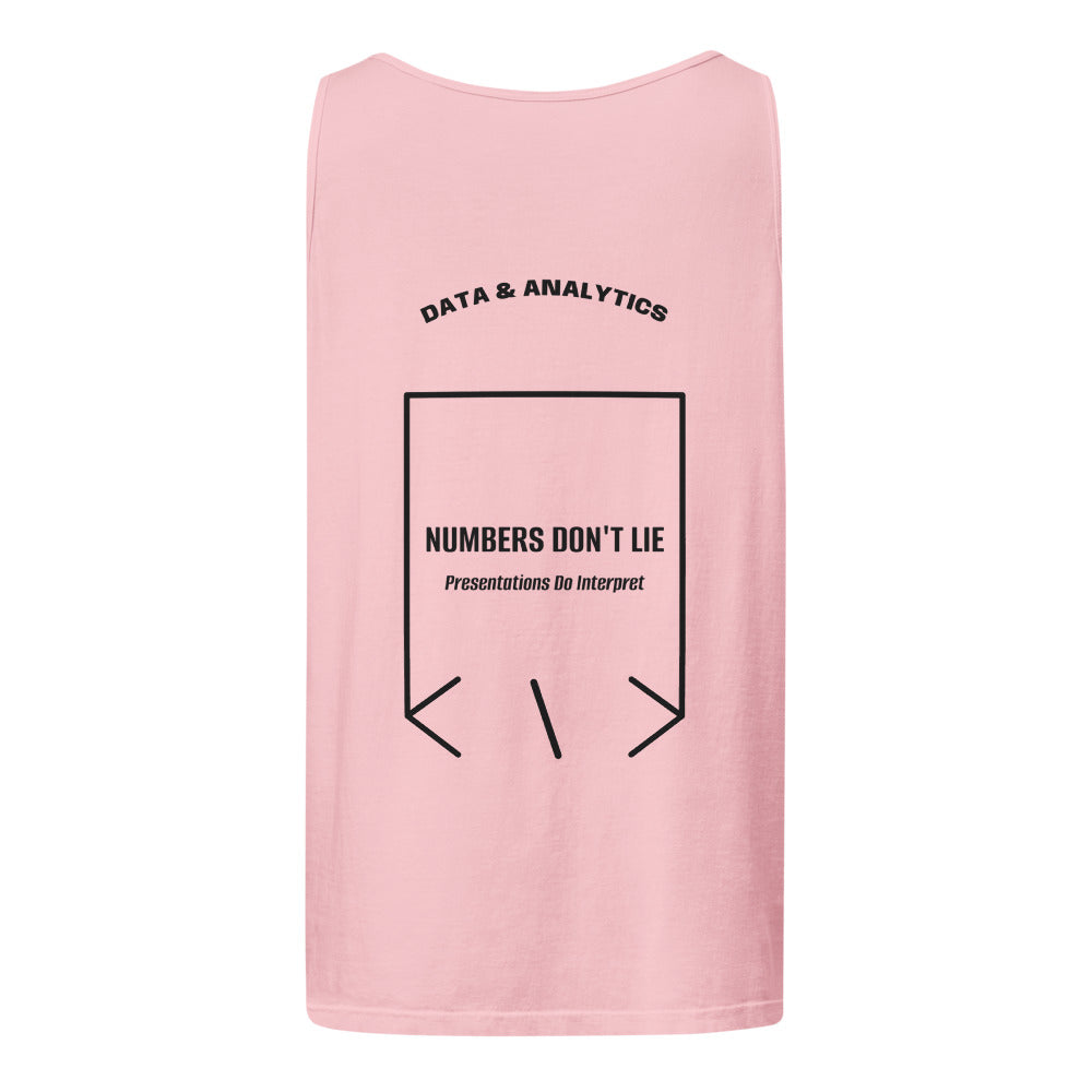 Numbers Don't Lie — Blossom Black back mockup
