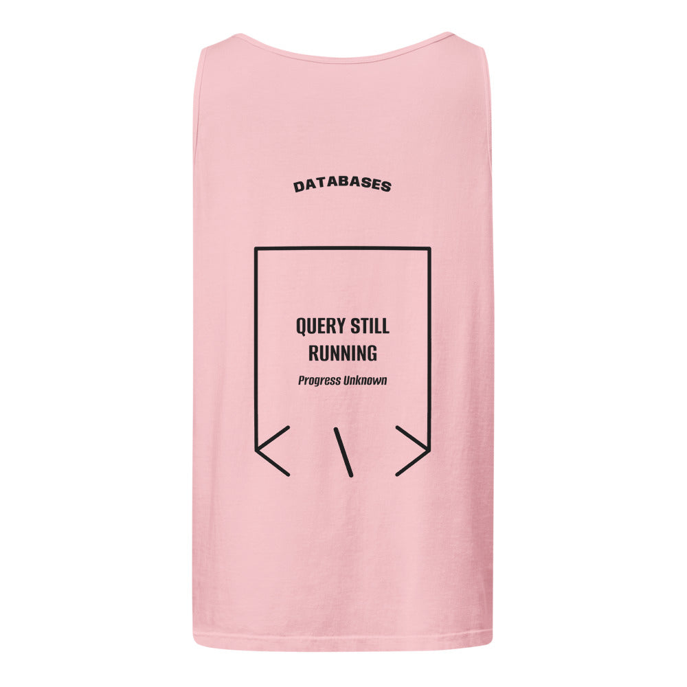 Query Still Running — Blossom Black back mockup
