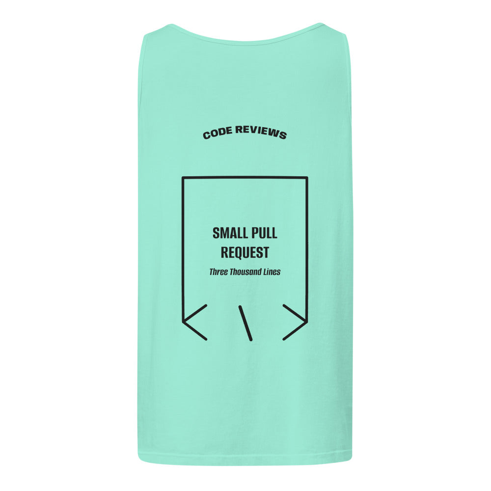 Small Pull Request — Chalky Mint Black back mockup