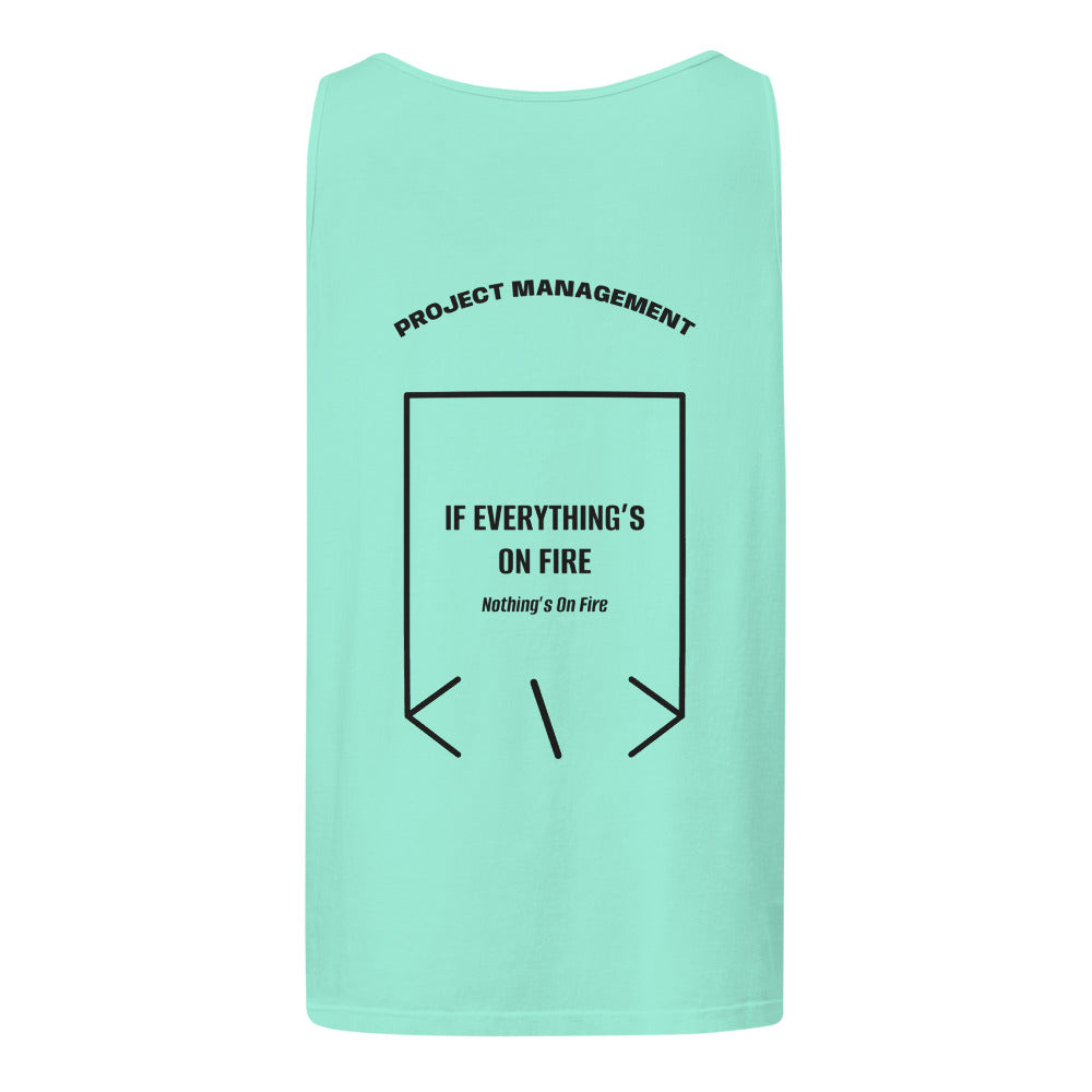 If Everything’s On Fire — Chalky Mint Black back mockup