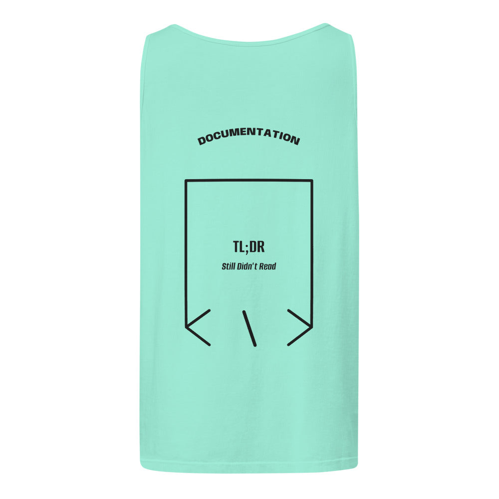 TL;DR — Chalky Mint Black back mockup