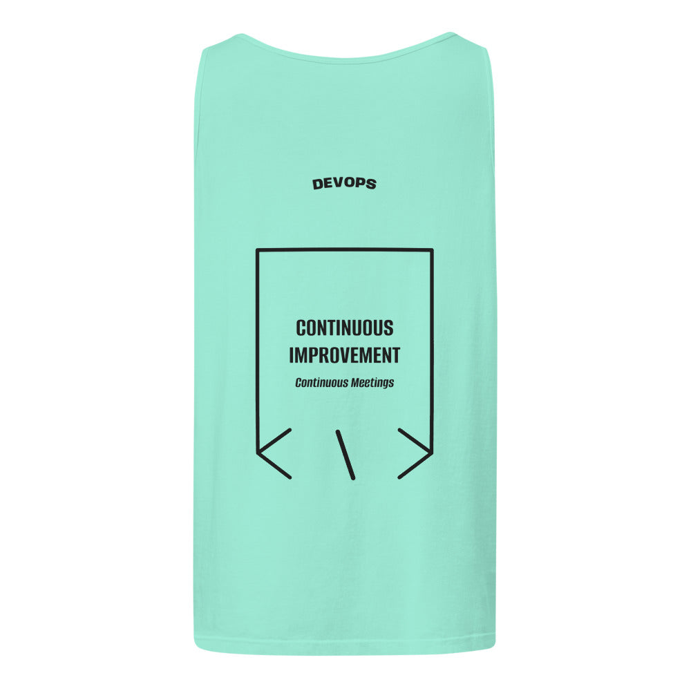 Continuous Improvement — Chalky Mint Black back mockup