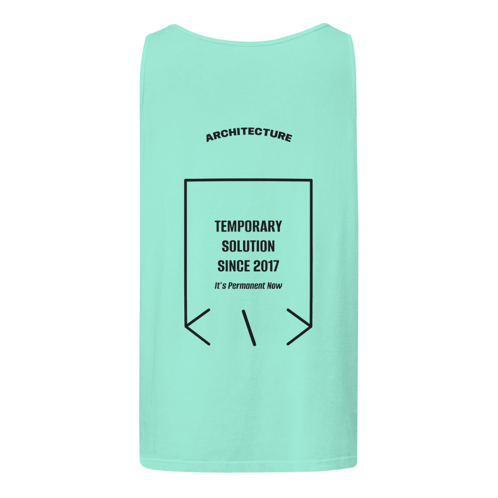 Temporary Solution Since 2017 — Chalky Mint Black back mockup