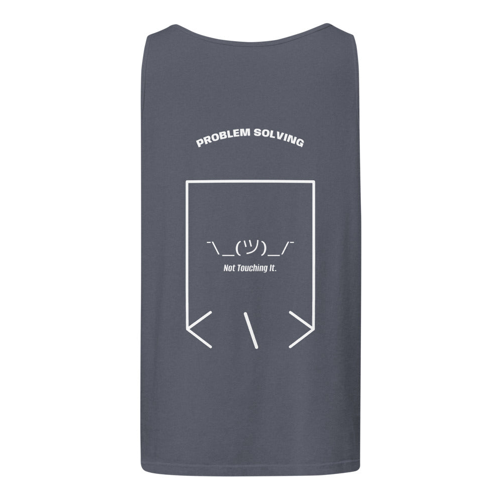 ¯\_(ツ)_/¯ — Denim White back mockup