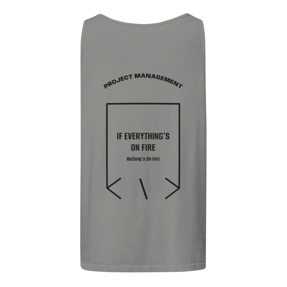 If Everything’s On Fire — Grey Black back mockup