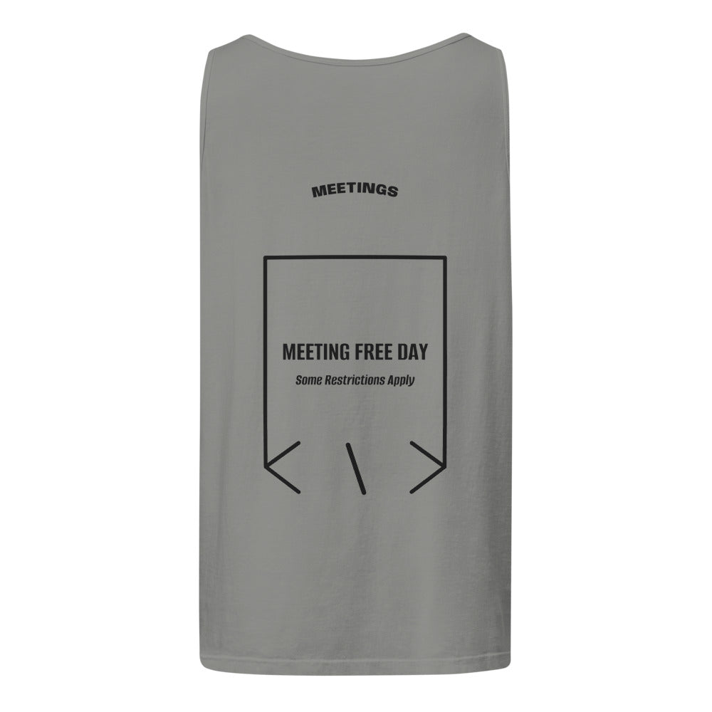 Meeting Free Day — secondary back mockup