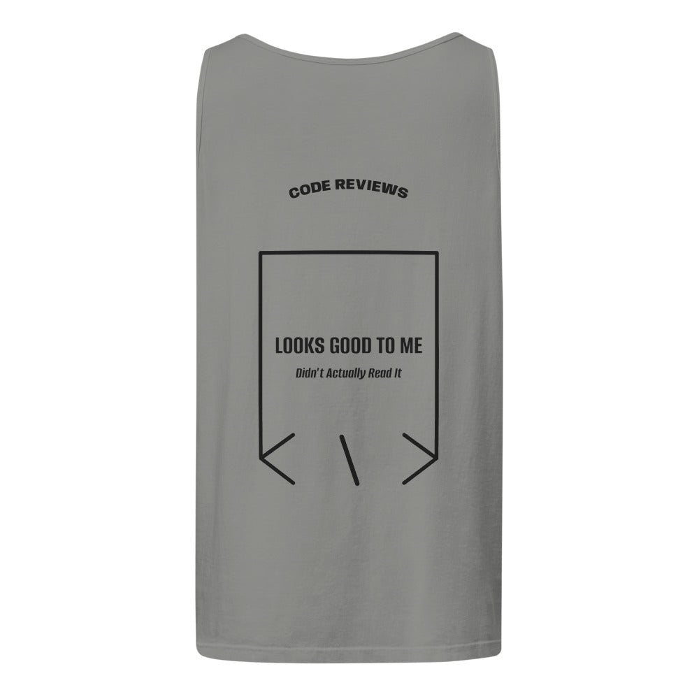 Looks Good To Me — Grey Black back mockup