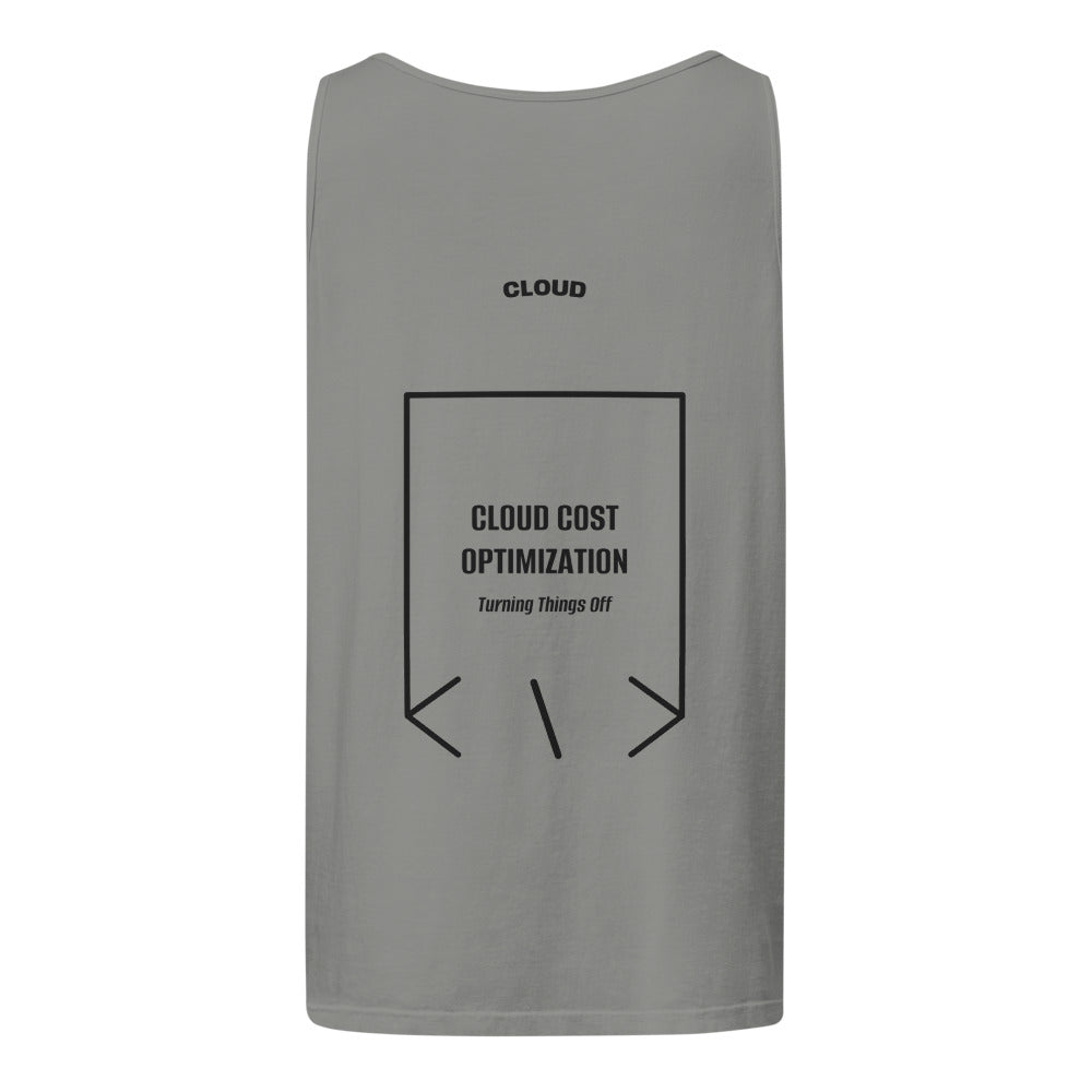 Cloud Cost Optimization — Grey Black back mockup