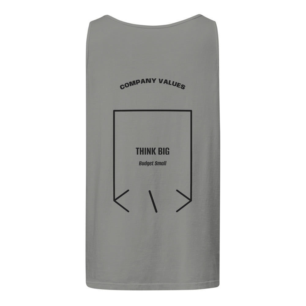 Think Big — Grey Black back mockup