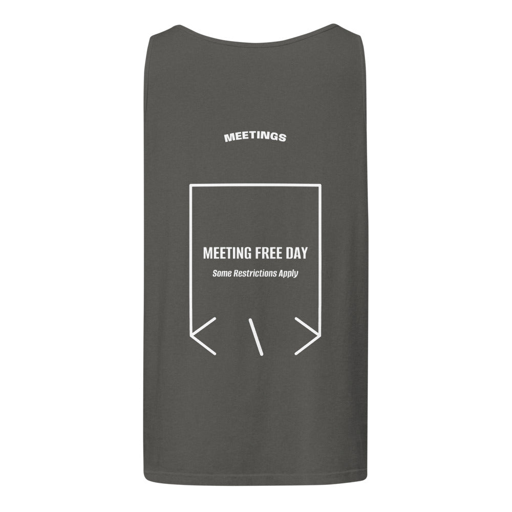 Meeting Free Day — Pepper White back mockup