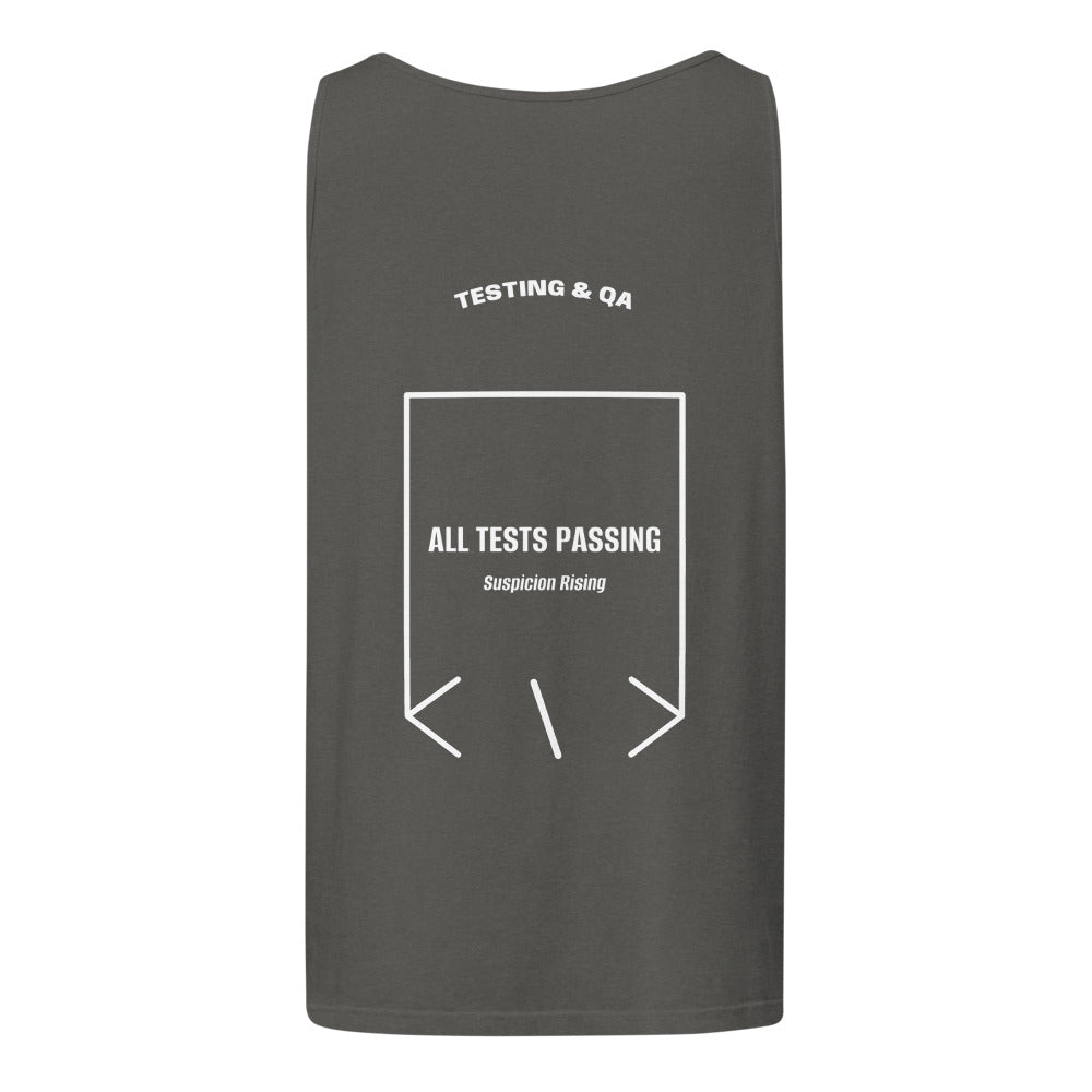 All Tests Passing — Pepper White back mockup