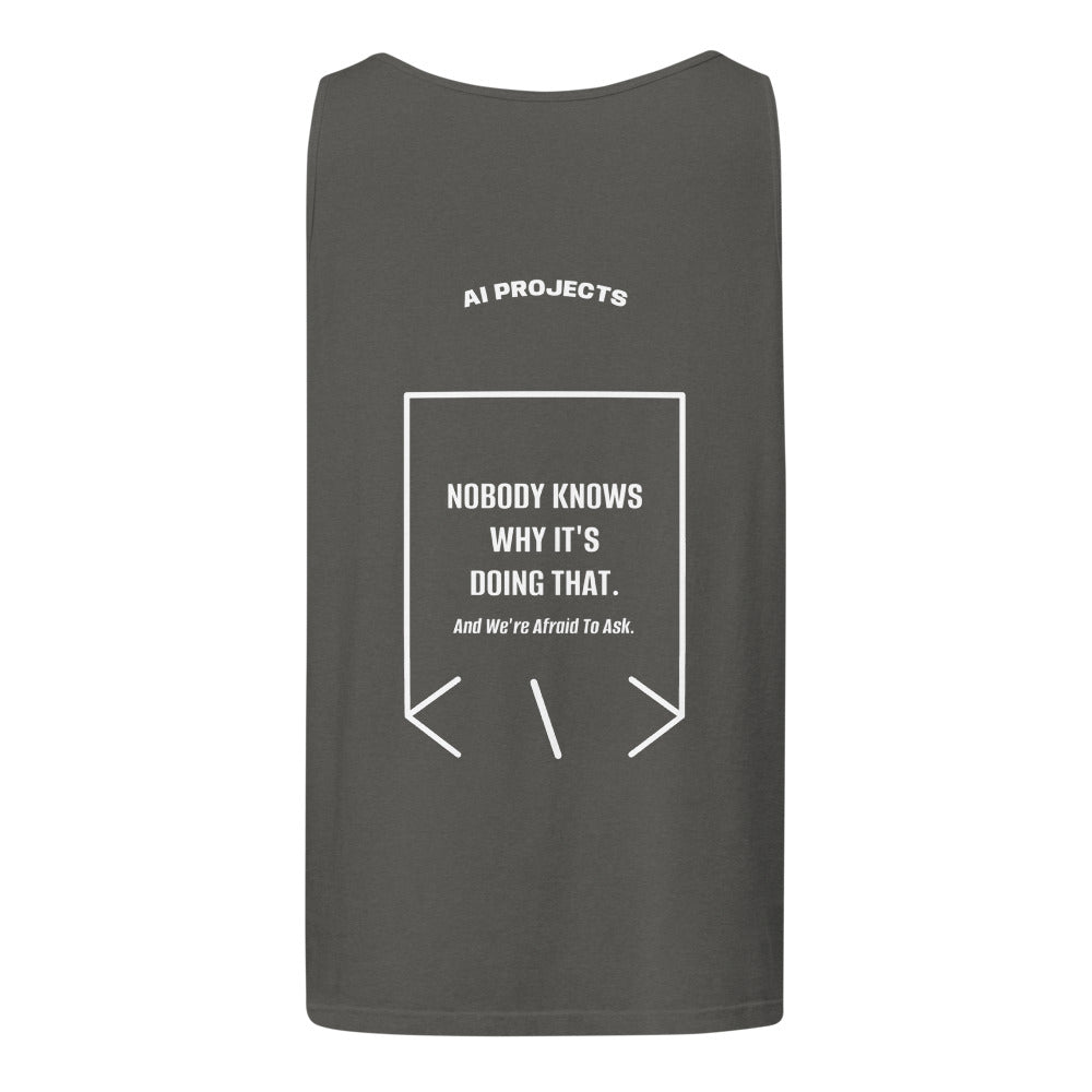 Nobody Knows Why It's Doing That. — Pepper White back mockup