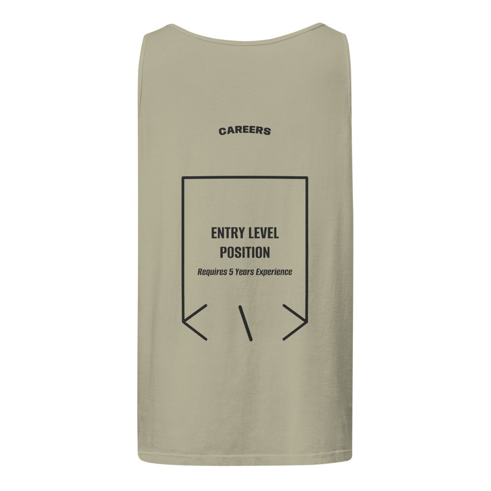 Entry Level Position — Sandstone Black back mockup