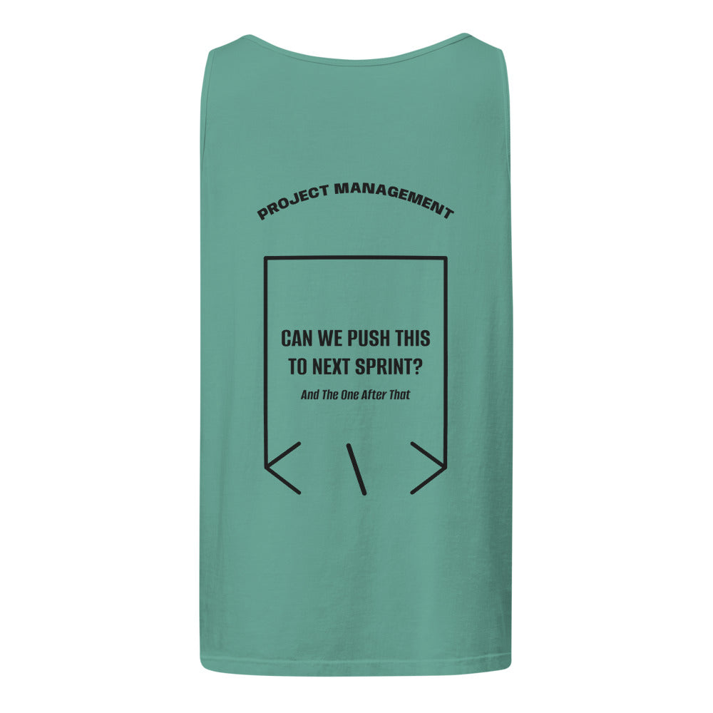 Can We Push This To Next Sprint? — Seafoam Black back mockup