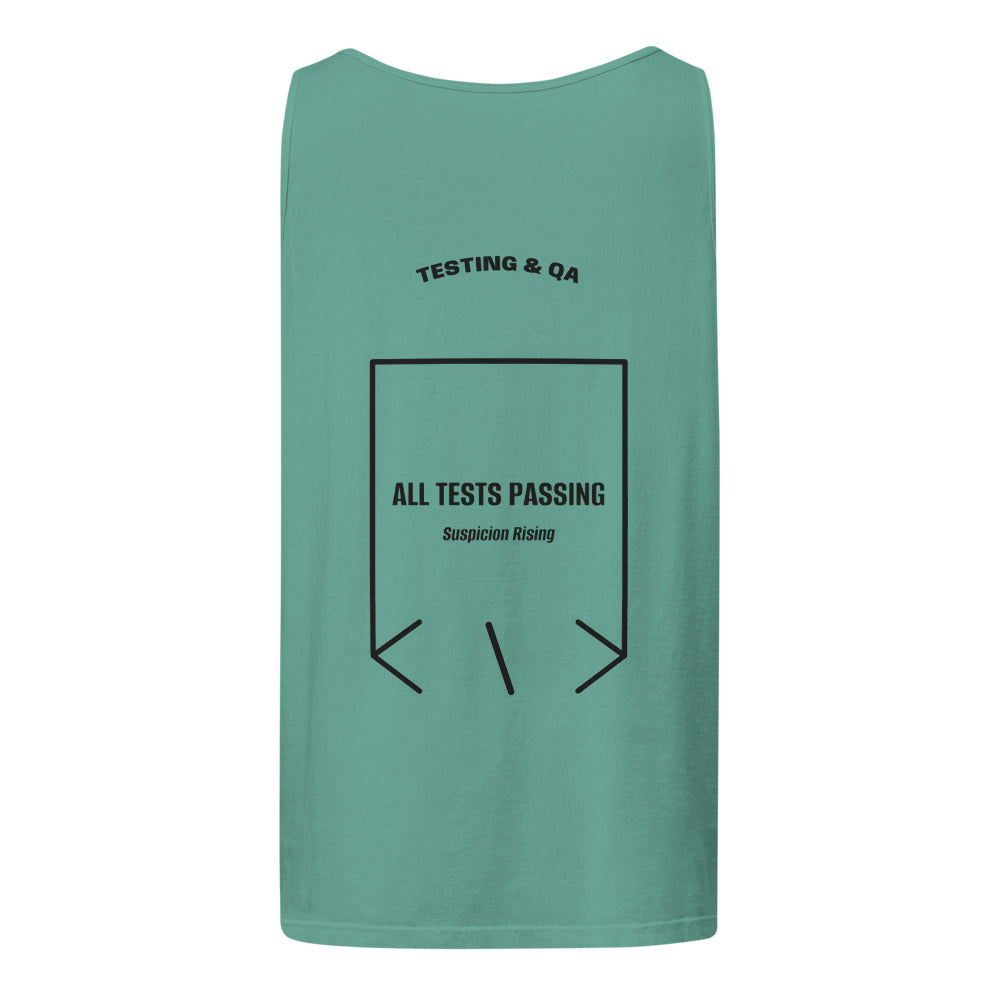 All Tests Passing — Seafoam Black back mockup