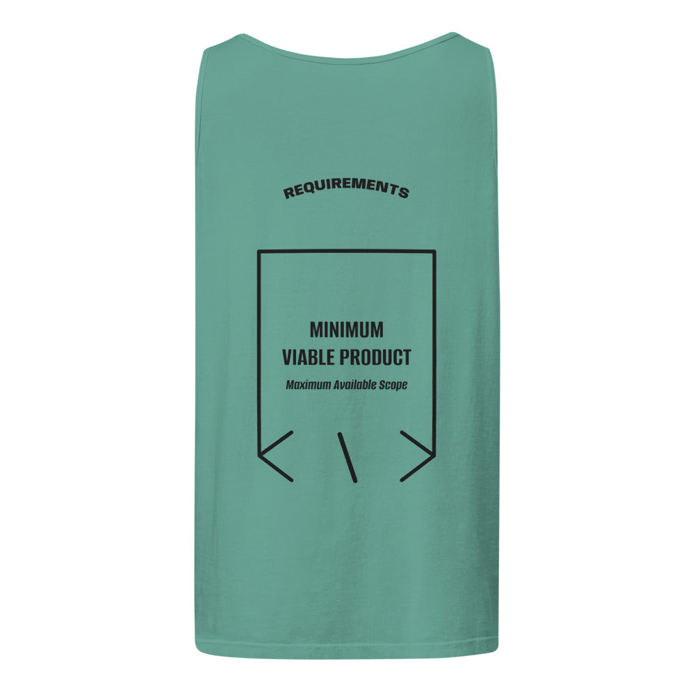 Minimum Viable Product — Seafoam Black back mockup