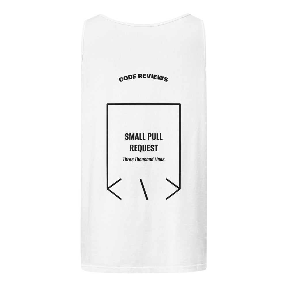 Small Pull Request — White Black back mockup