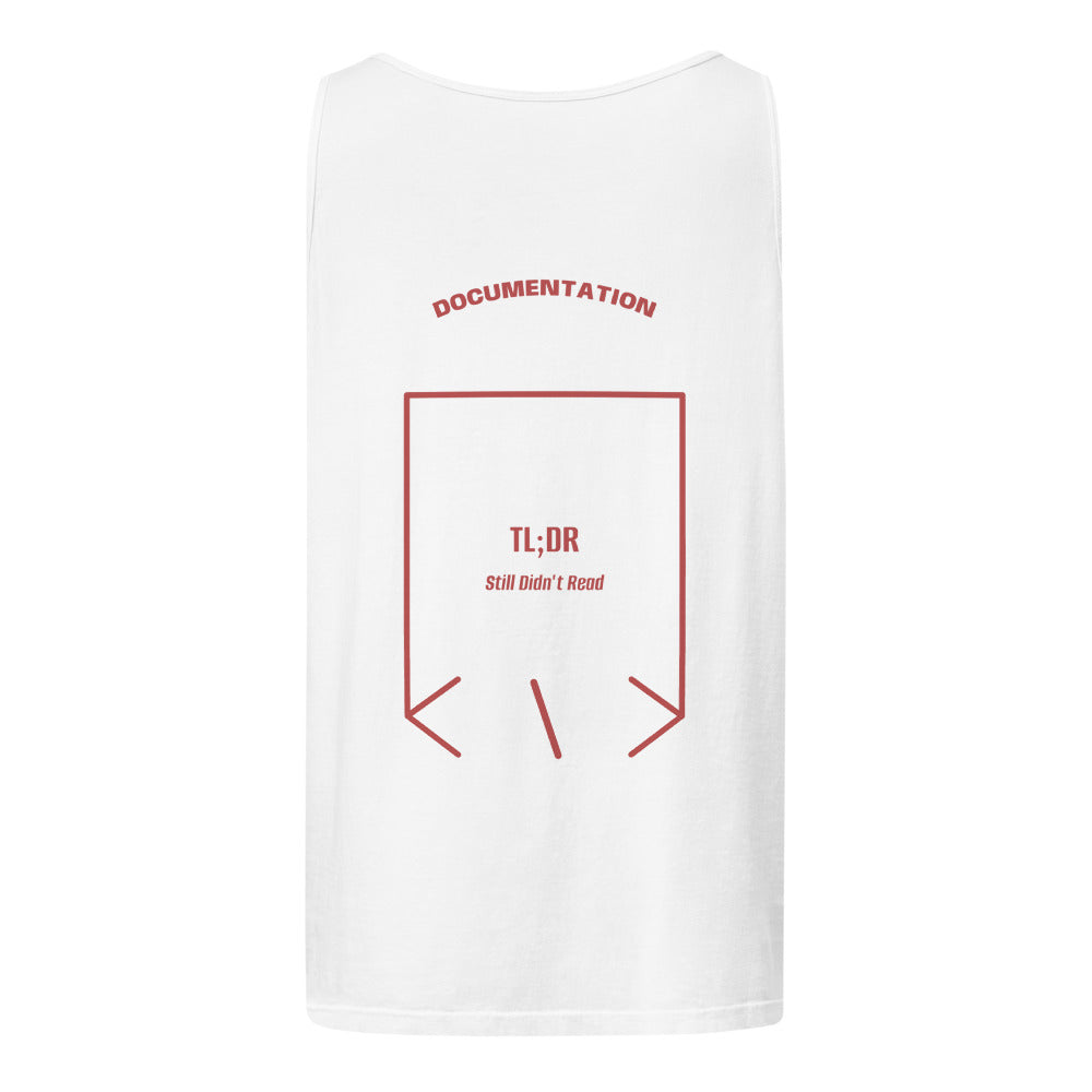 TL;DR — White Crimson back mockup