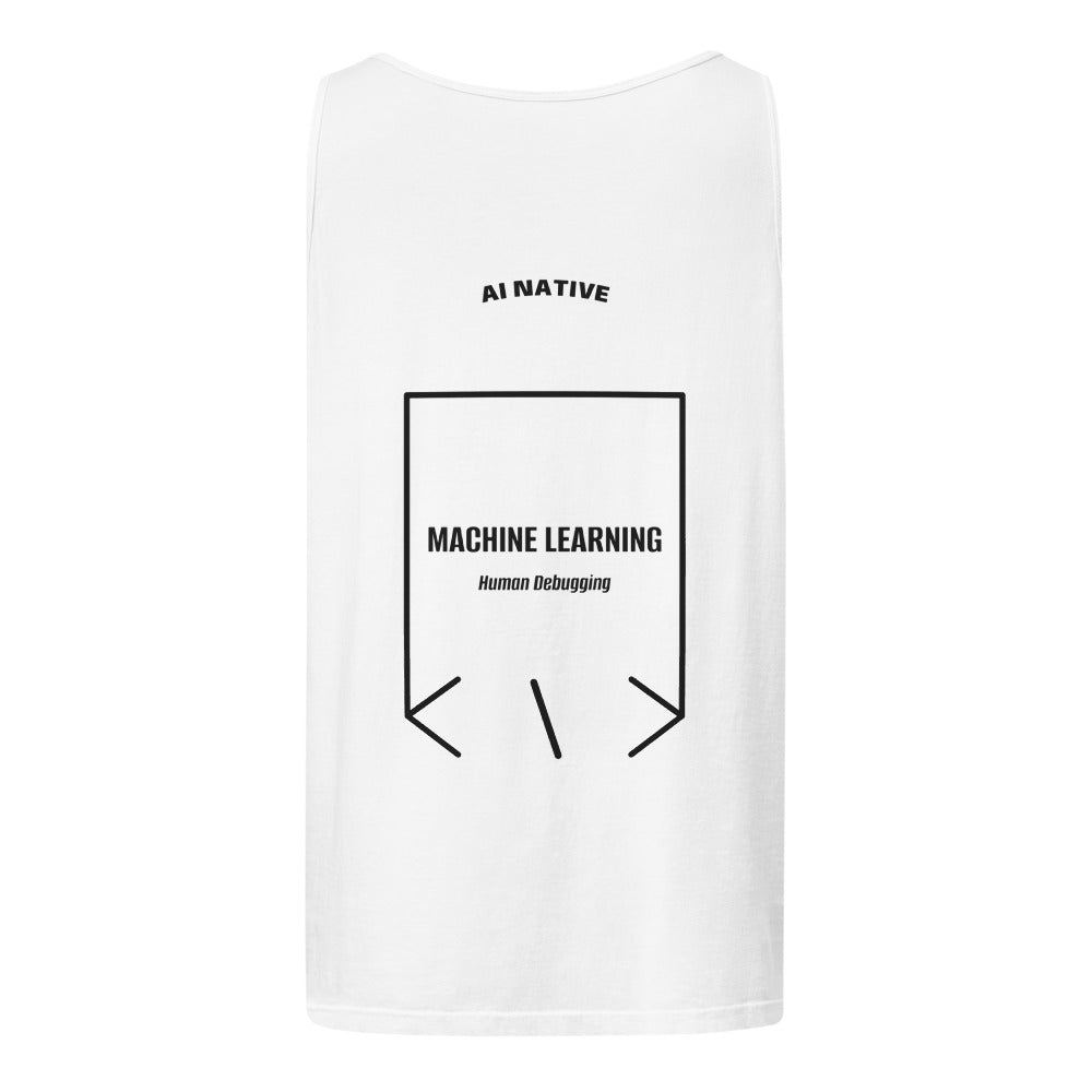 Machine Learning — White Black back mockup