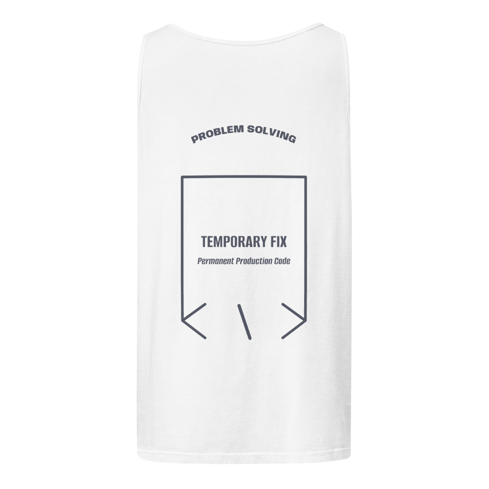 Temporary Fix — White Denim back mockup