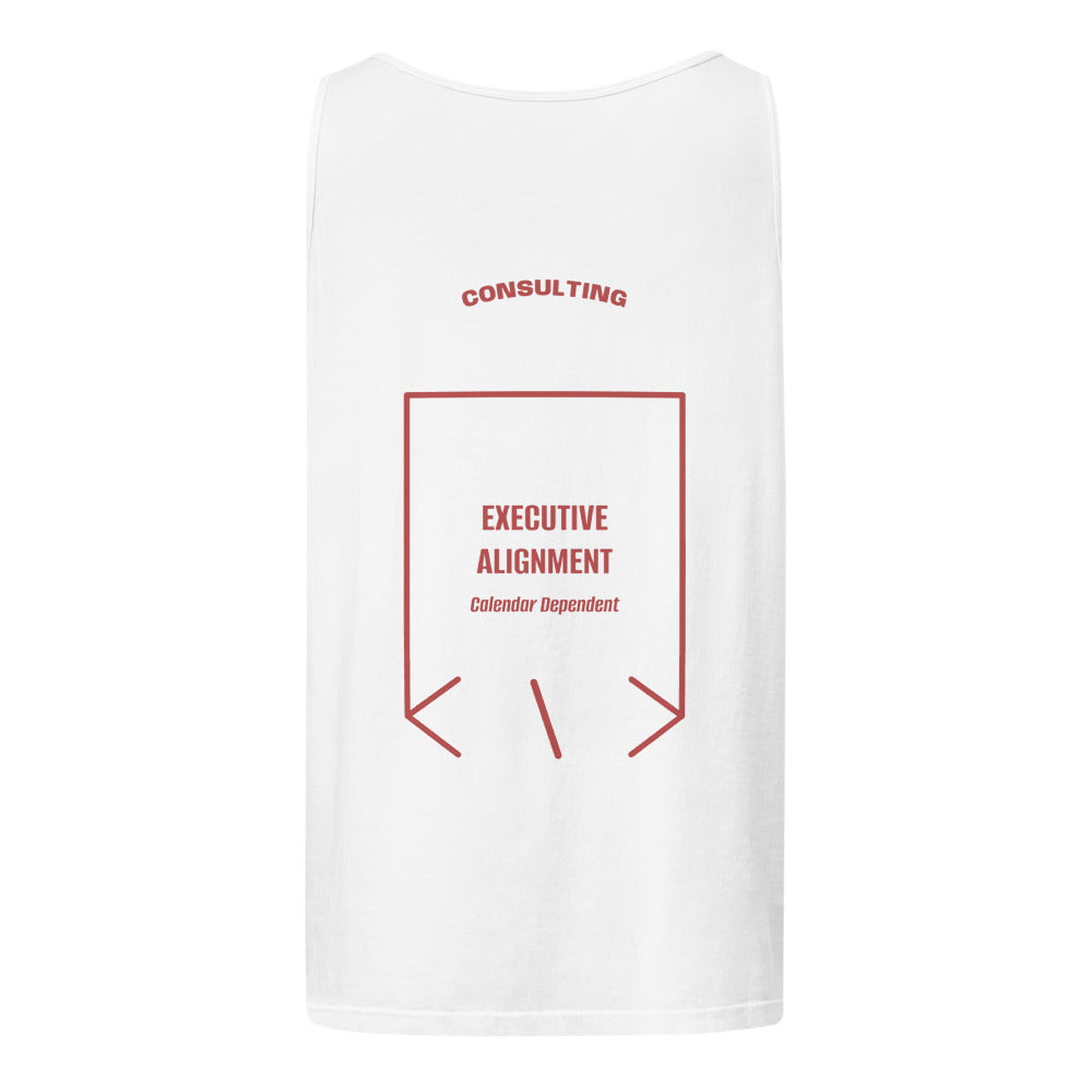 Executive Alignment — White Crimson back mockup