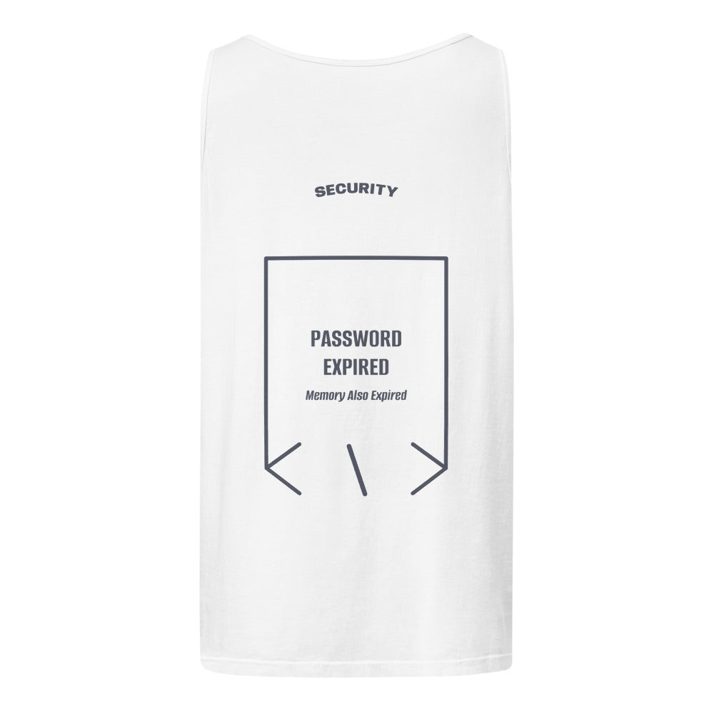 Password Expired — White Denim back mockup