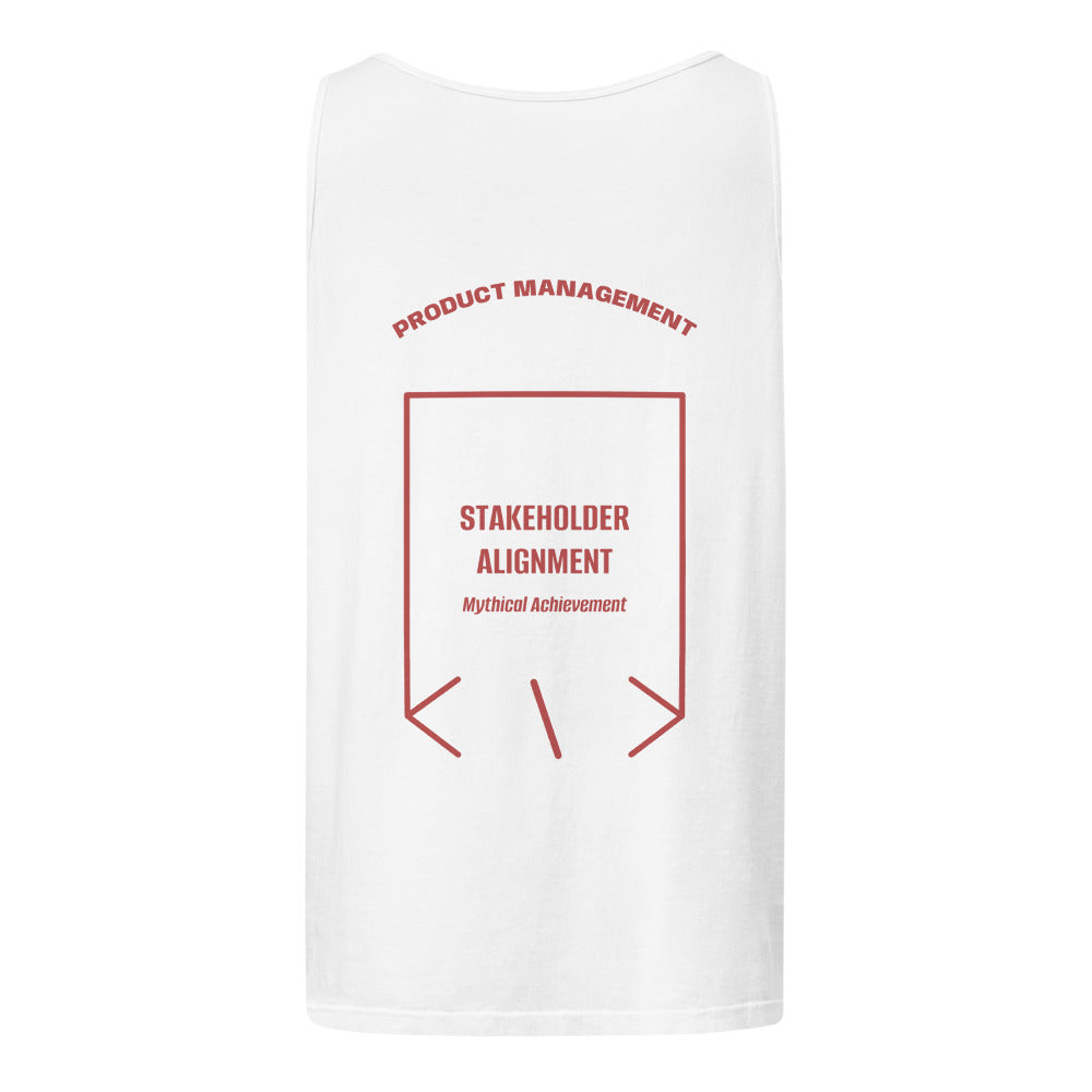 Stakeholder Alignment — White Crimson back mockup