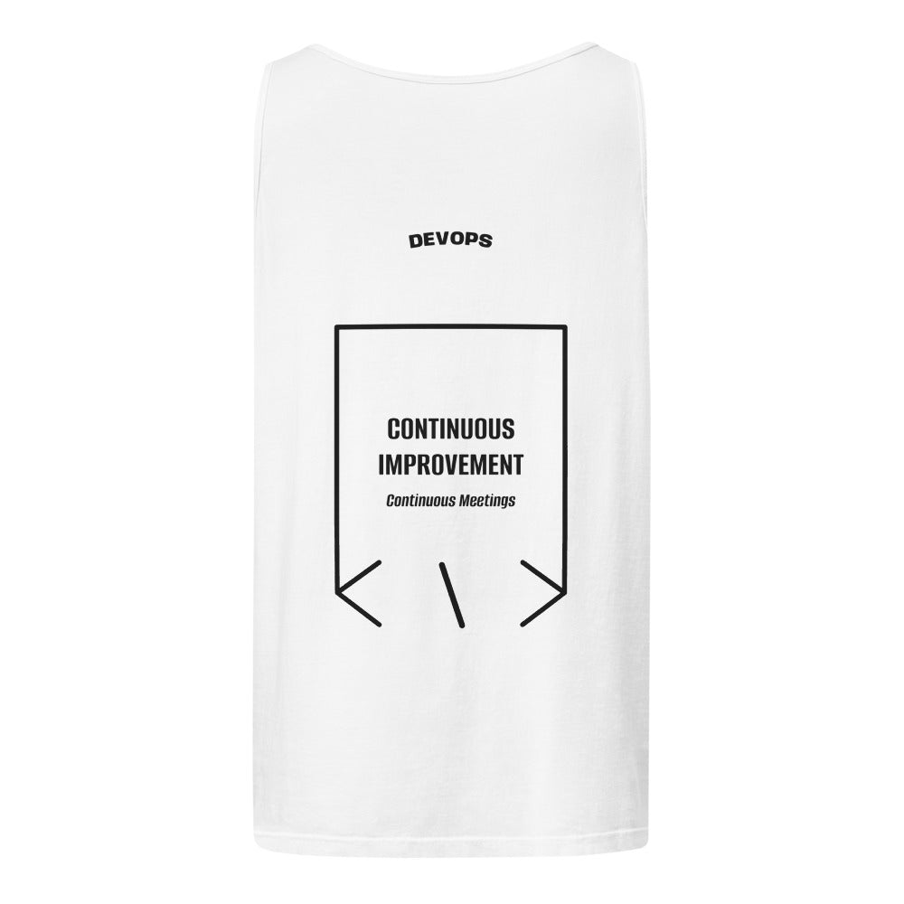 Continuous Improvement — secondary back mockup