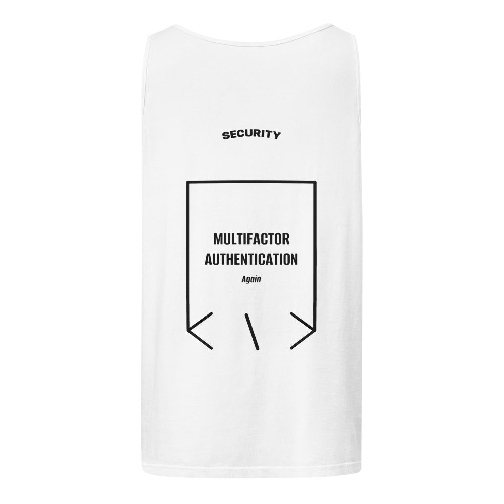 Multifactor Authentication — White Black back mockup