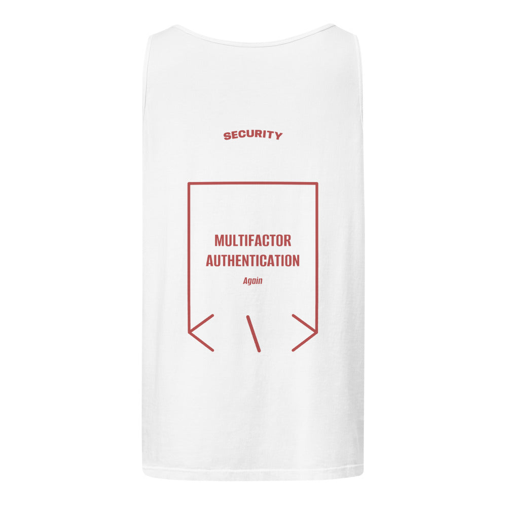 Multifactor Authentication — White Crimson back mockup