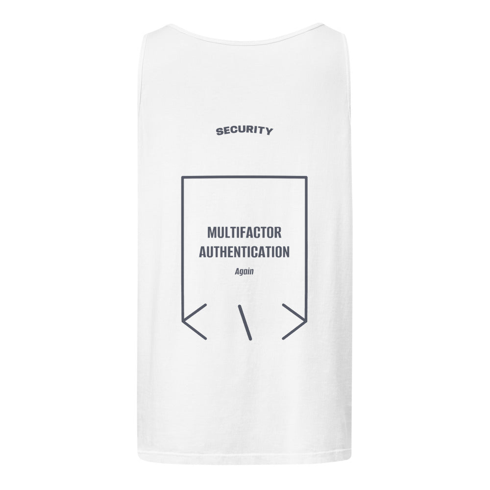 Multifactor Authentication — White Denim back mockup