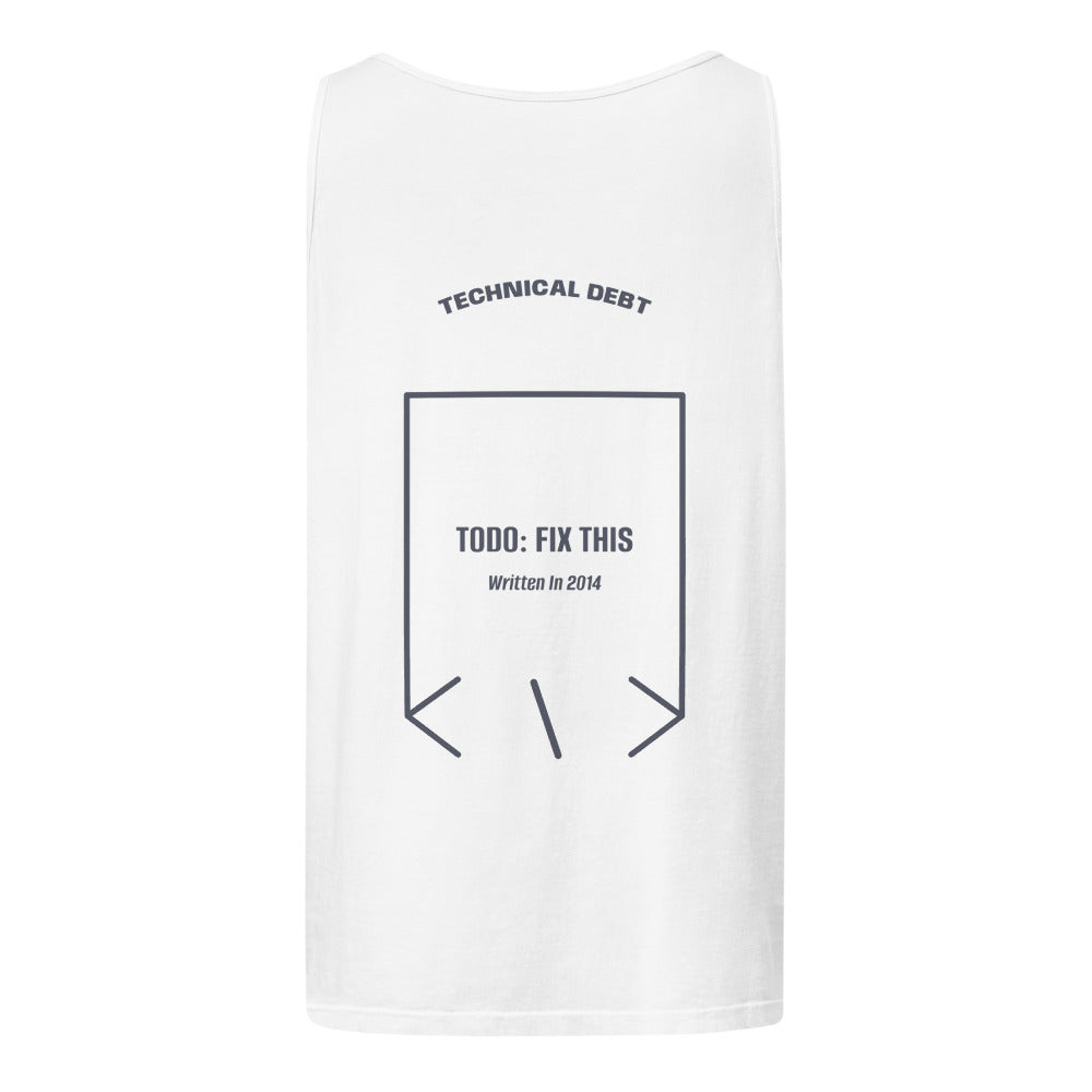 TODO: Fix This — White Denim back mockup