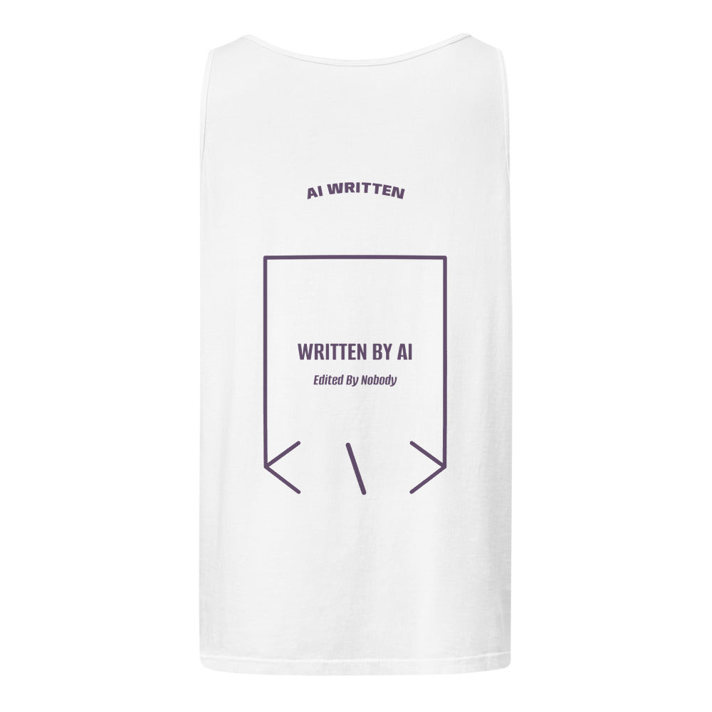 Written By AI — White Grape back mockup
