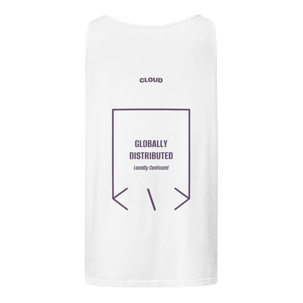 Globally Distributed — White Grape back mockup