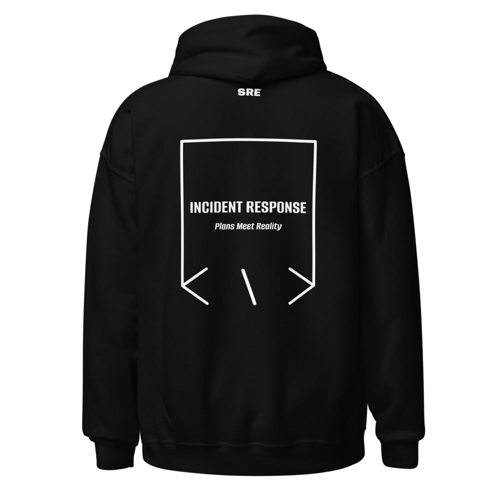 Incident Response — Black White back mockup