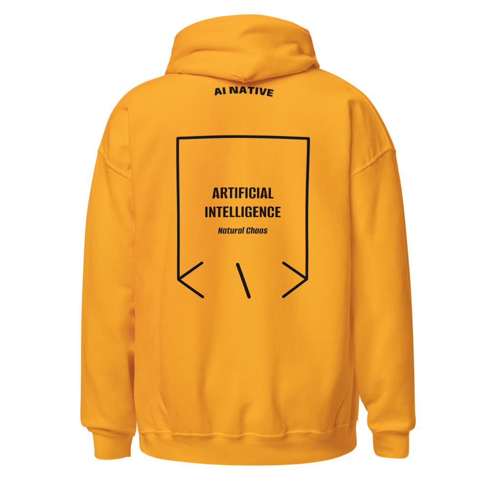Artificial Intelligence — Gold Black back mockup