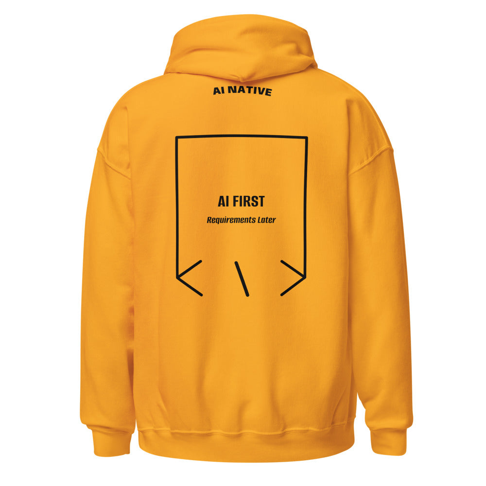 AI First — secondary back mockup