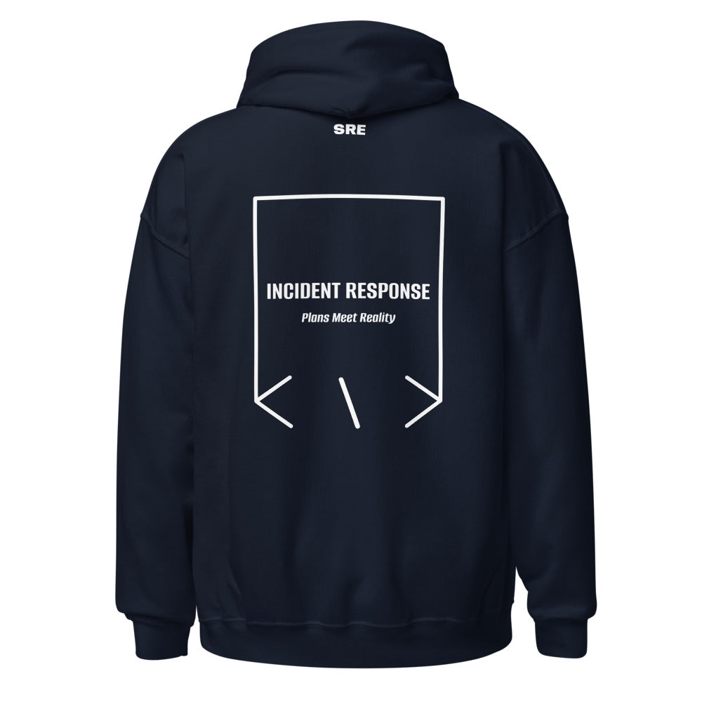 Incident Response — Navy White back mockup