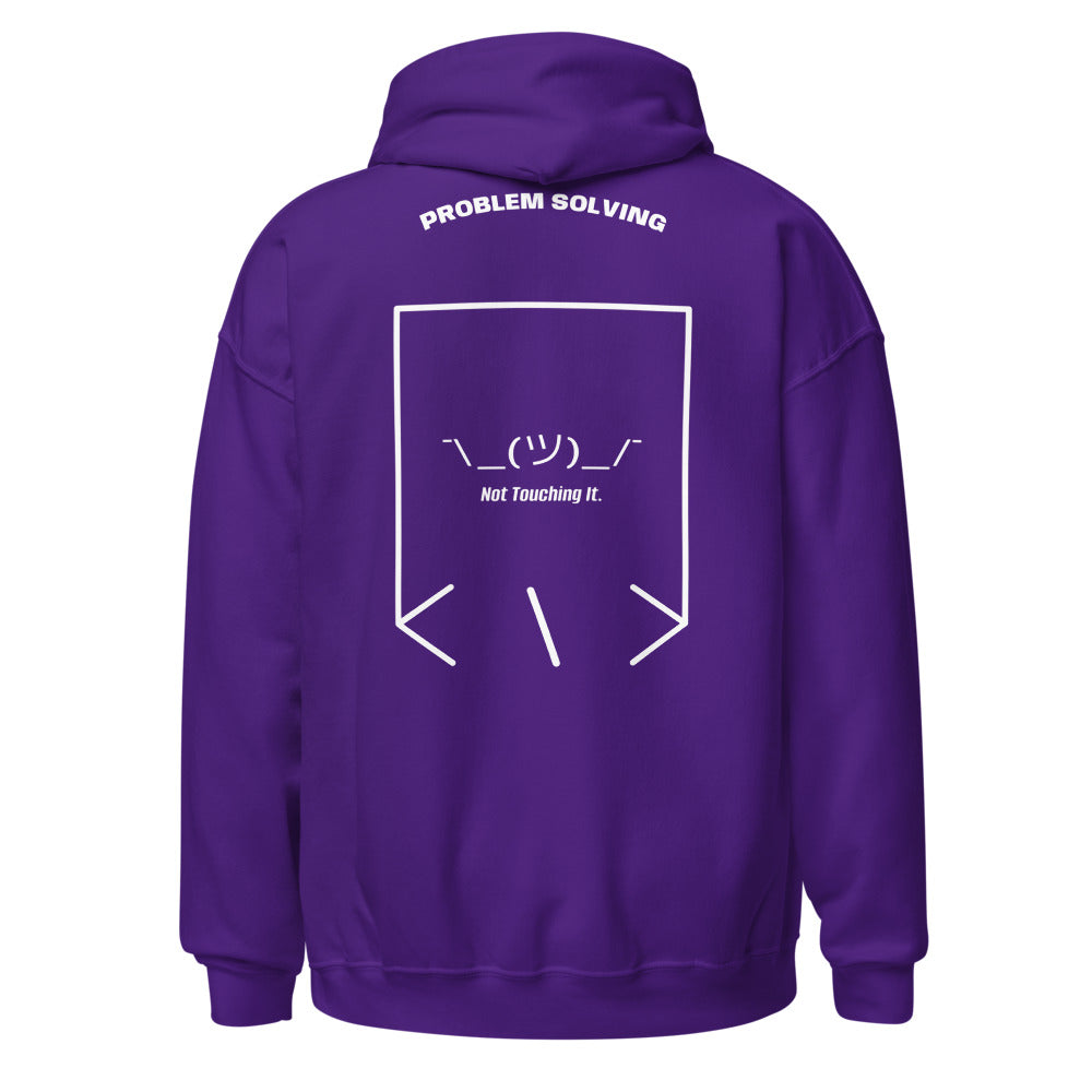 ¯\_(ツ)_/¯ — Purple White back mockup