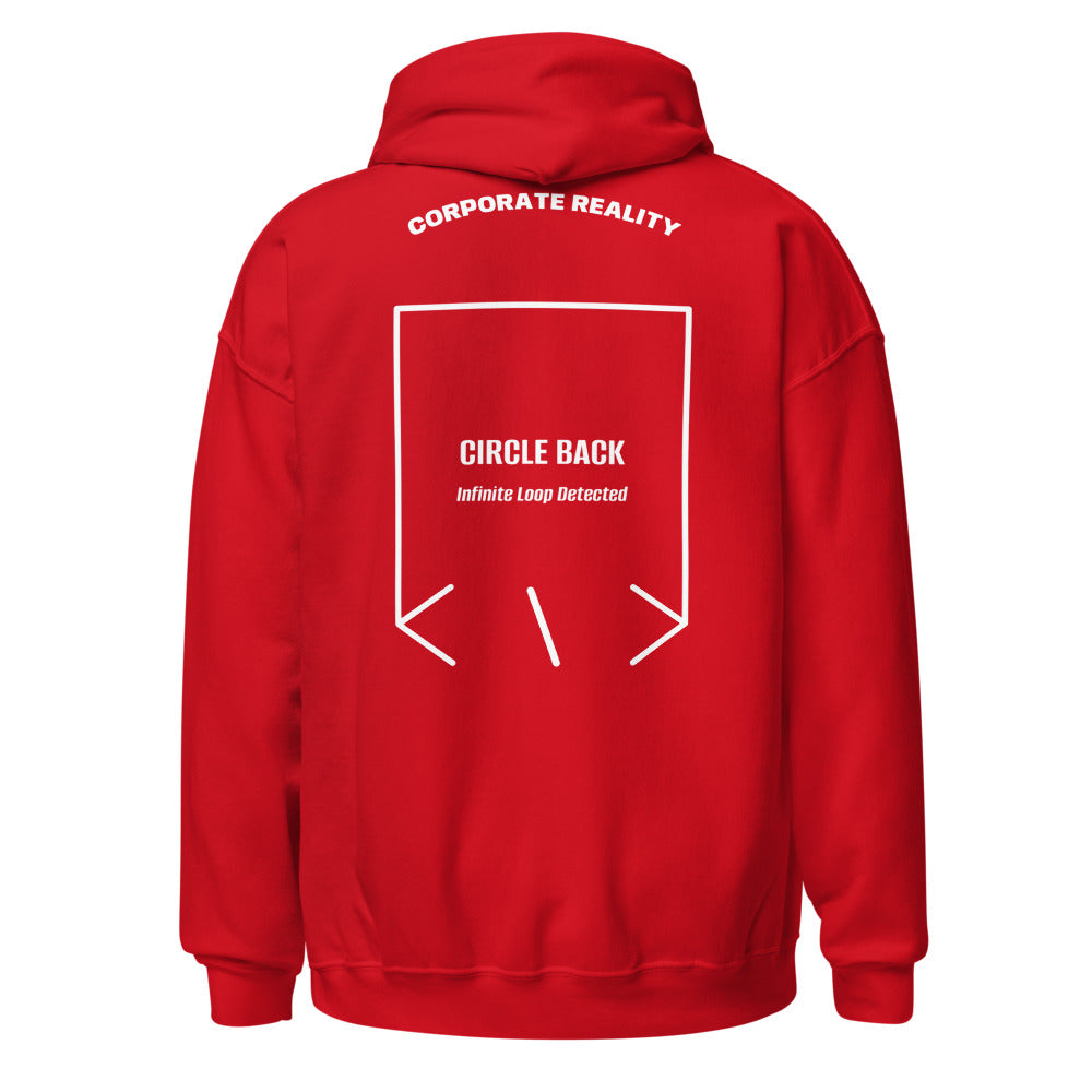 Circle Back — Red White back mockup