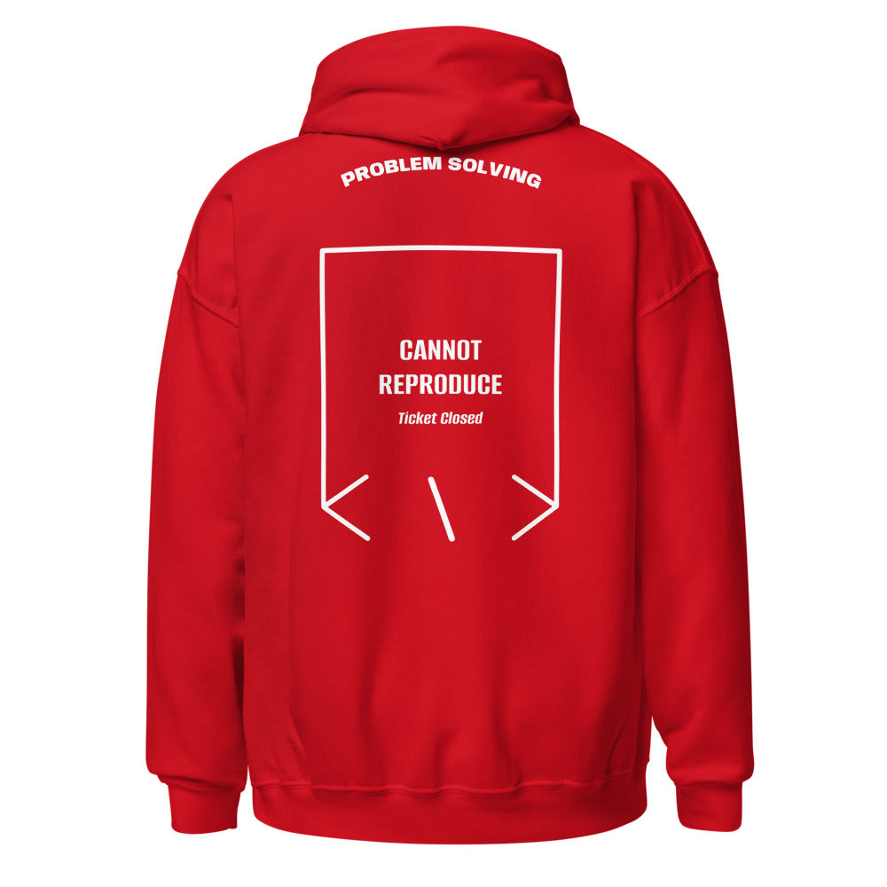 Cannot Reproduce — Red White back mockup