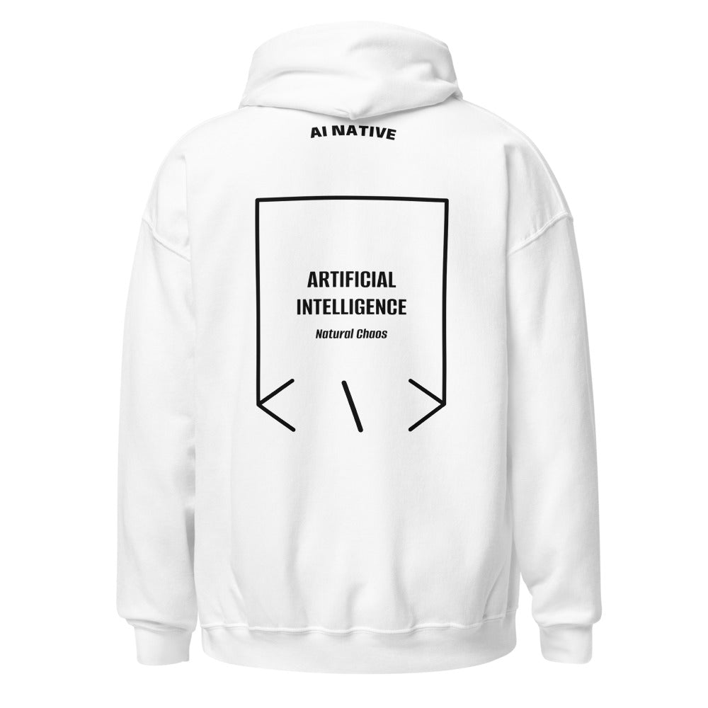 Artificial Intelligence — White Black back mockup
