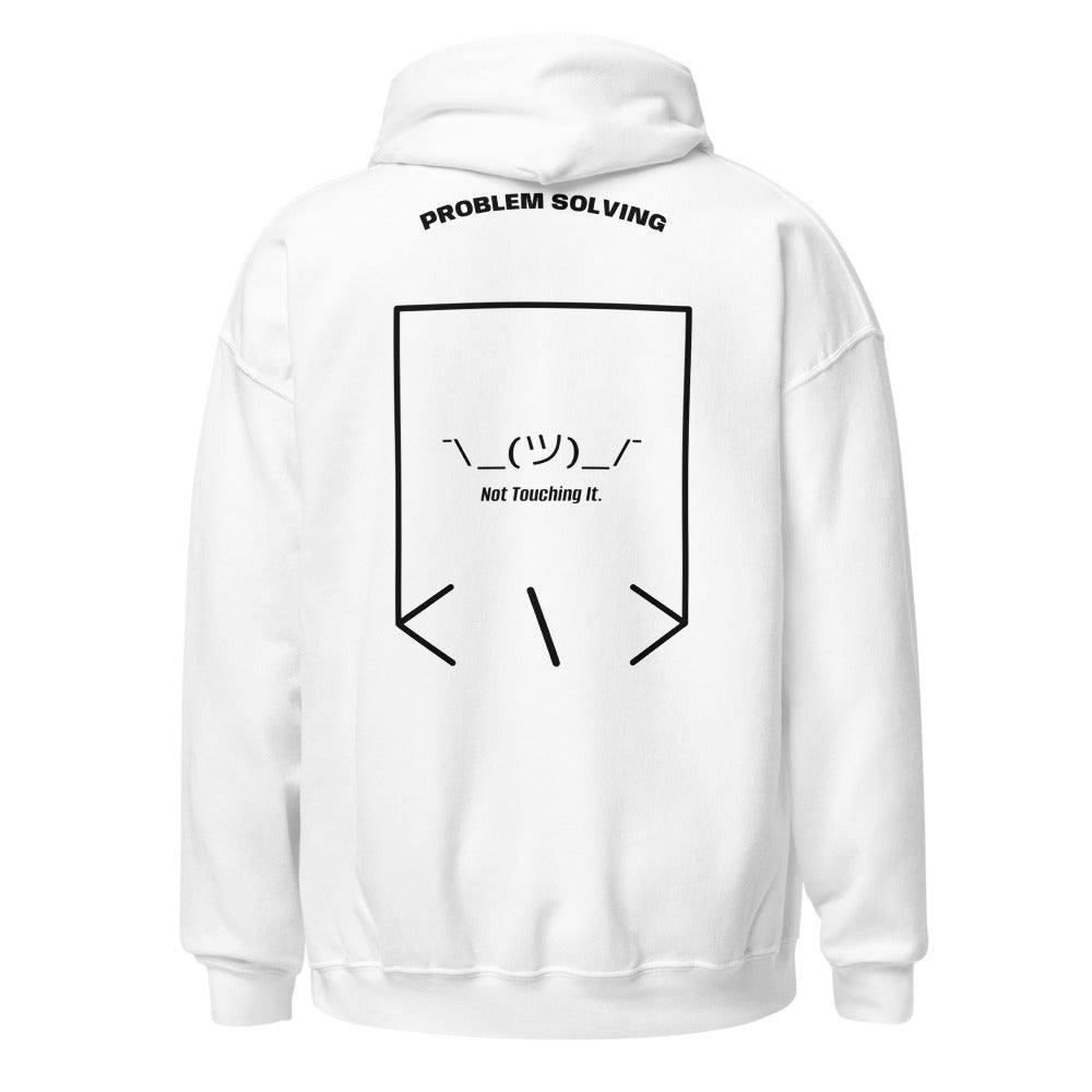 ¯\_(ツ)_/¯ — White Black back mockup